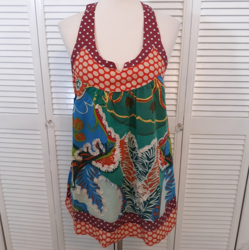 Janet paris boutique applique top medium *K
